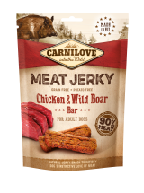 Carnilove® Σνακ για Σκύλους Meat Jerky Κοτόπουλο & Αγριόχοιρος (μπάρα) 100gr