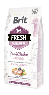 Brit Fresh® Dog Chicken Junior Healthy Growth 2.5kg