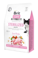 Brit Care® Cat GF Sterilized Sensitive 400gr