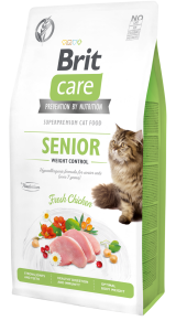 Brit Care® Cat GF Senior Weight Control 7kg