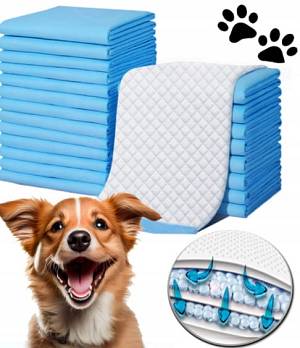 Απορροφητικά υποστρώματα GORDON pet mat για σκύλους 33x45cm 100 τεμάχια 6 στρώσεων