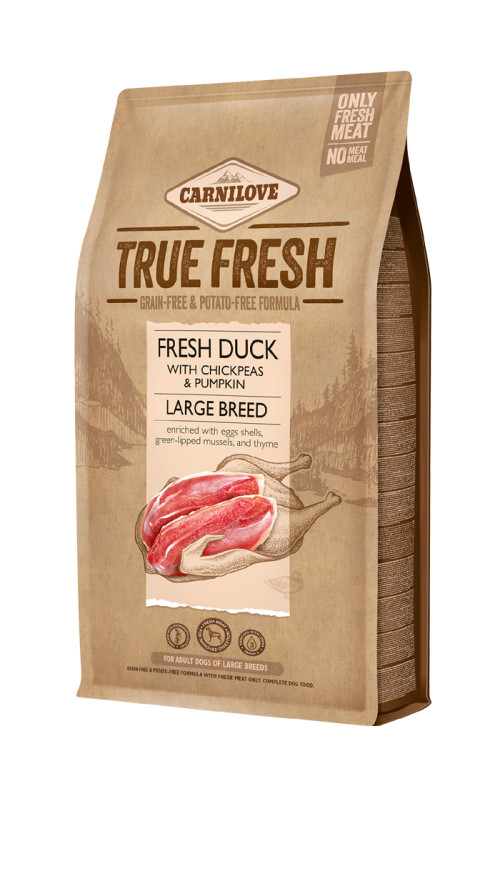 Carnilove True Fresh® Για Ενήλικους Σκύλους (Μεγαλόσωμους) Πάπια