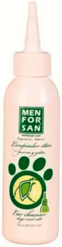 Yγρό για εξωτερικό καθαρισμό Aυτιών Men for San 125ml