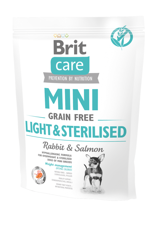 Brit Care Mini® Dog Grain Free Light & Sterilised