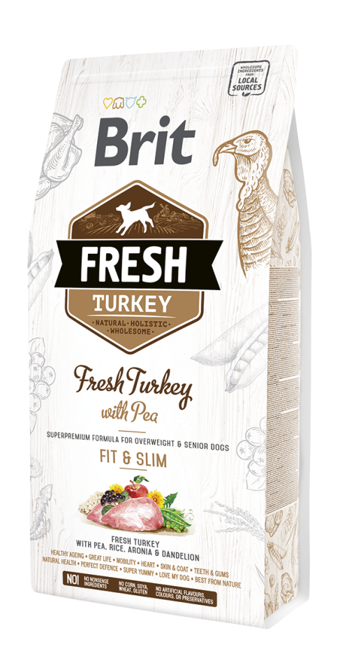 Brit Fresh® Dog Turkey Light & Senior Fit & Slim