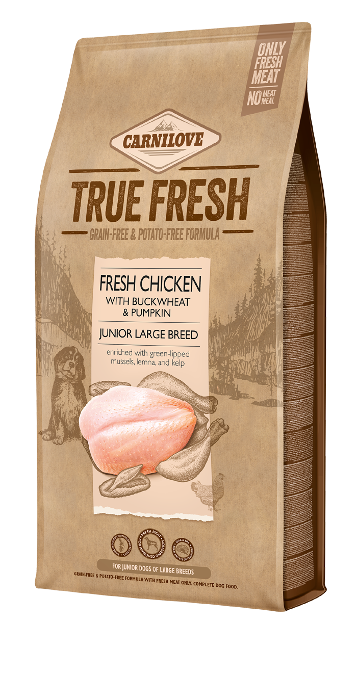 Carnilove True Fresh® Για Νεαρά Σκυλάκια (Μεγαλόσωμα) Κοτόπουλο