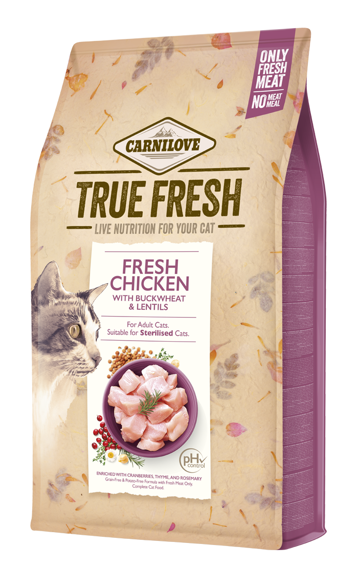 Carnilove True Fresh® Για Ενήλικες Γάτες Κοτόπουλο