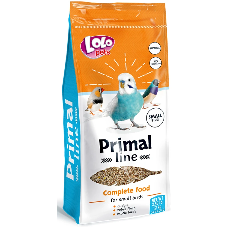 Primal line μείγμα μικρών παπαγάλων-παραδείσια 1.2kg