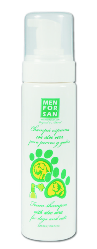 Σαμπουάν Αφρού Men for San με Aloe Vera 200ml