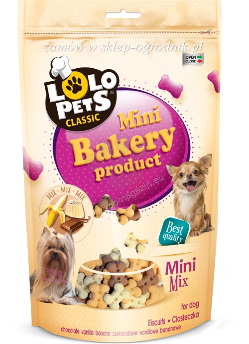 Μπισκότα σκύλου Mini mix Doypack 350gLOLO PETS