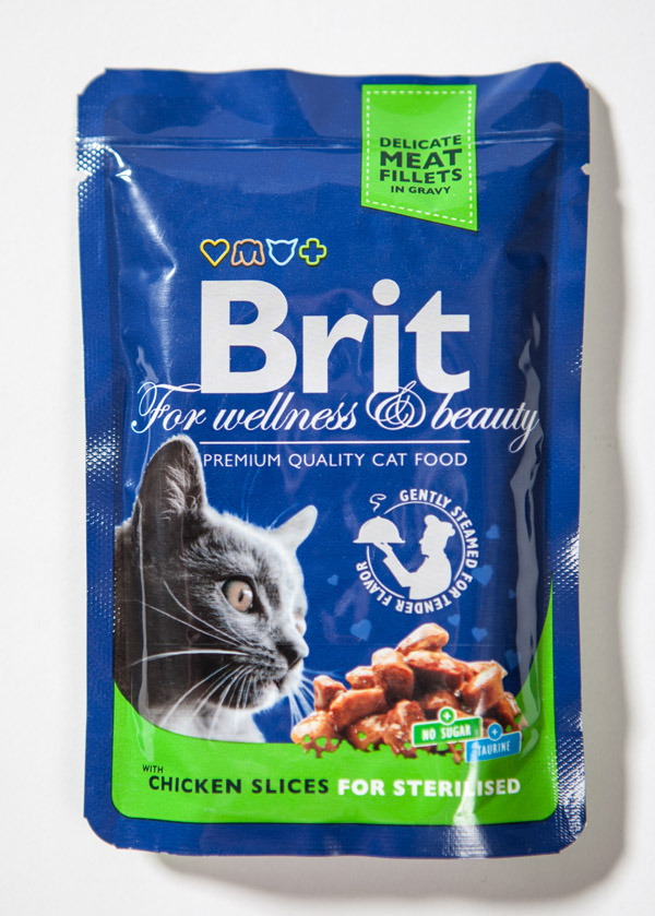 Brit Premium® Cat Pouches Chicken Sterilised