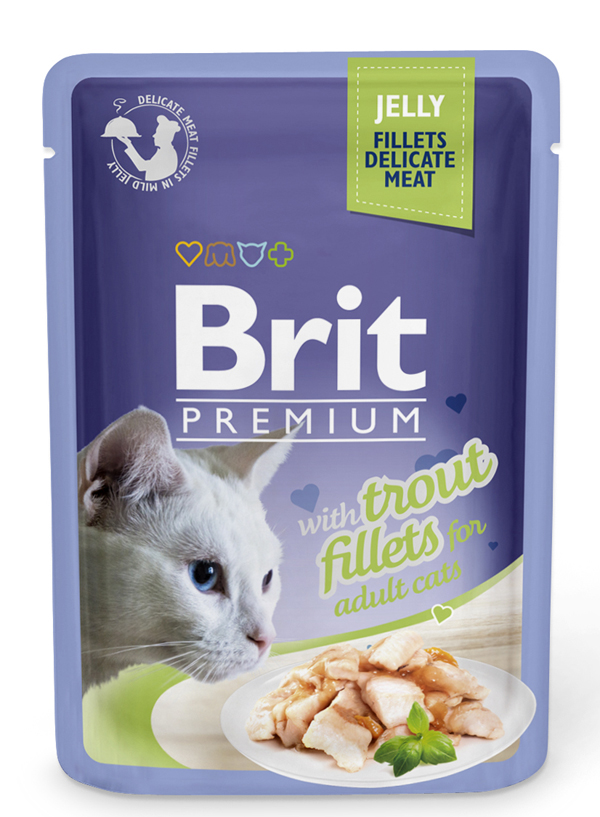 Brit Premium® Cat Jelly Pouches Trout