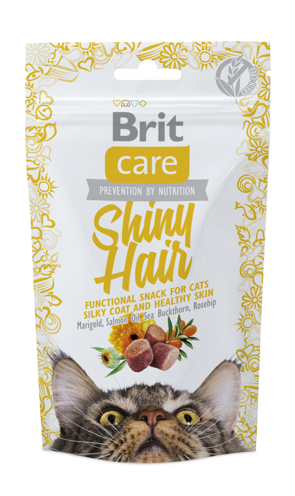 Brit Care® Cat Functional Snack Shiny Hair