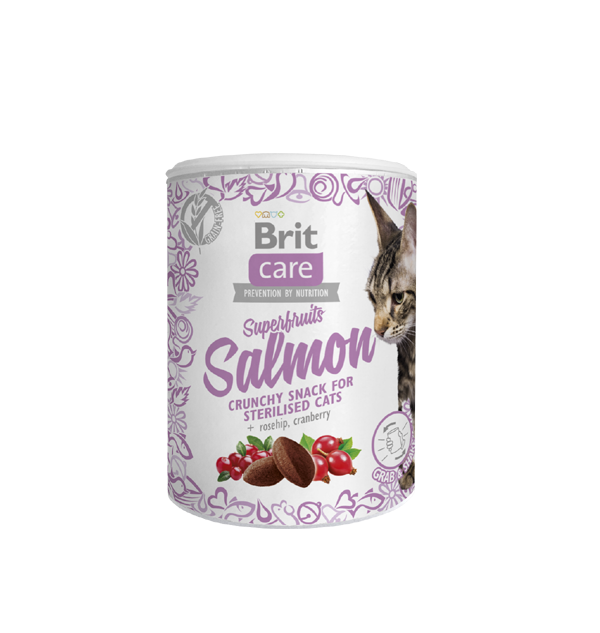 Brit Care® Cat Superfruits Snack Salmon