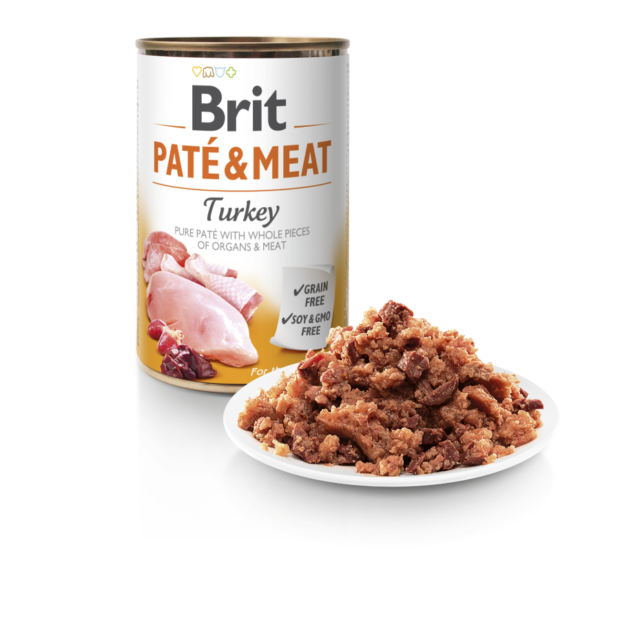 Brit® Dog Cans Pate&Meat Turkey