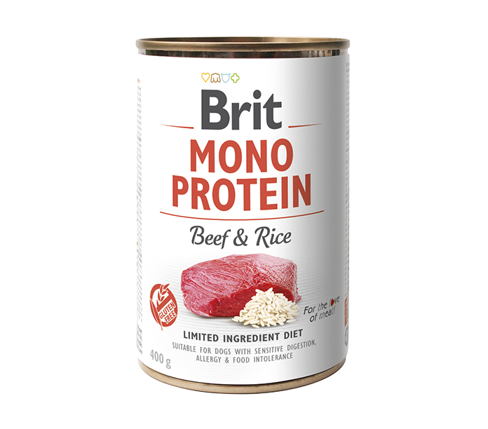 Brit® Dog Cans Monoprotein Beef & Rice