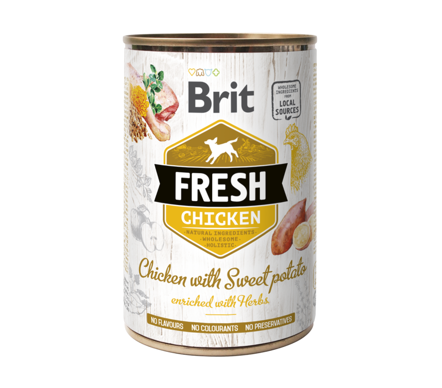 Brit Fresh® Dog Chicken With Sweet Potato