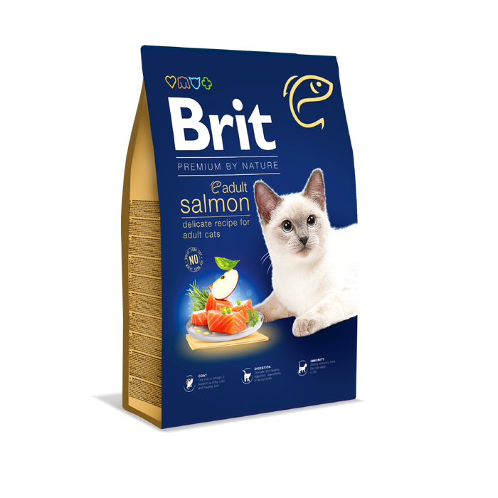 Brit Premium By Nature® Cat Adult Salmon