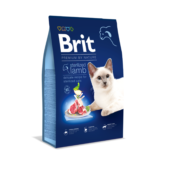 Brit Premium By Nature® Cat Sterilized Lamb