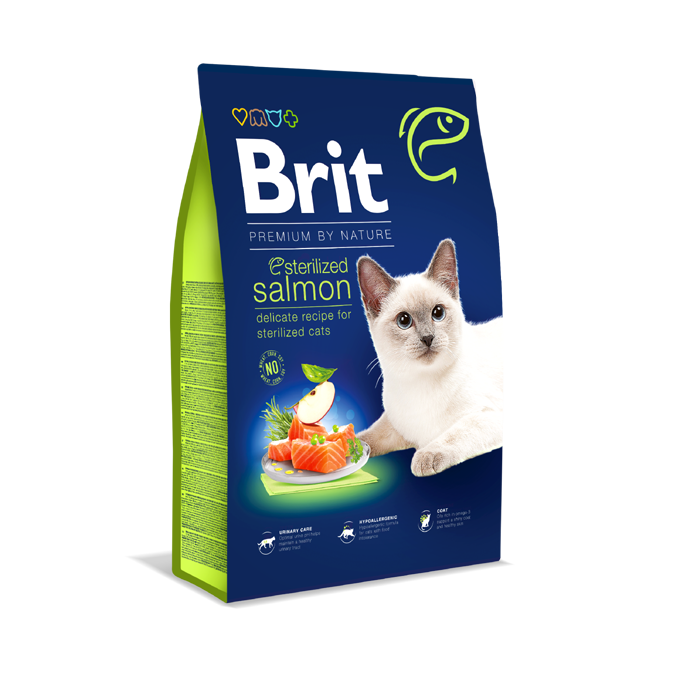 Brit Premium By Nature® Cat Sterilized Salmon