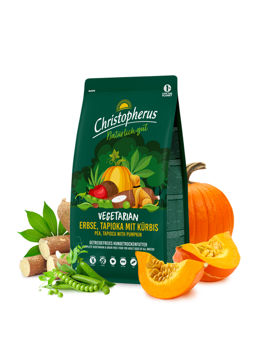 Christopherus® Dog Vegetarian Pea, Tapioca with Pumpkin