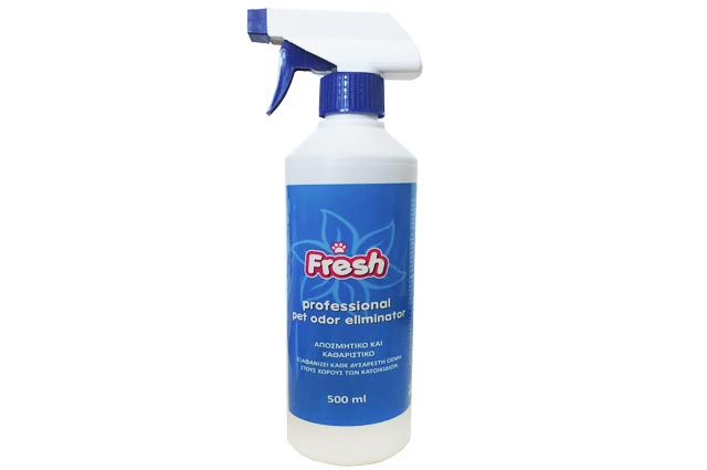 Αποσμητικό χώρου Fresh pet Professional 500ml. Τέλος στις δυσάρεστες οσμές κατοικιδίων