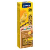 Vitakraft crackers egg canaries, 2τμχ με σπόρους, μέλι και σουσάμι σε φυσικό ξύλο